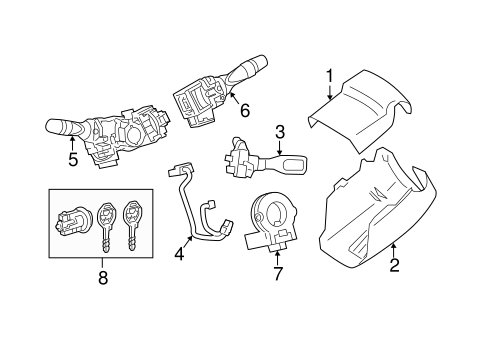 FUEL SYSTEM/CRUISE CONTROL for 2007 Toyota Camry #1
