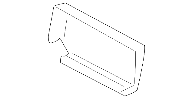 30557119 Деталь TORSION BOX FILLER, LEFT