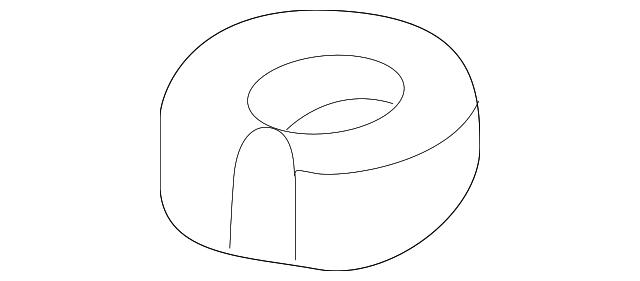 JZT100015 OIL COOLER SPACER