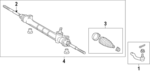 STEERING/STEERING GEAR & LINKAGE for 2016 Scion iM #2
