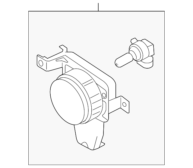 4S4Z-15200-AB Деталь FOG LAMP ASSY, LEFT