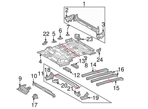 BODY/REAR BODY for 2007 Toyota Sequoia #1