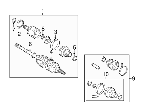 Vibe DRIVE AXLES