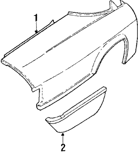 XJS QUARTER PANEL 2