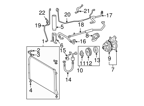 HVAC/SWITCHES & SENSORS for 2000 Toyota Sienna #1