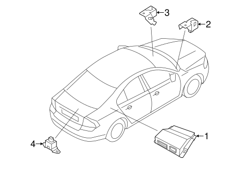 Ride Control Components for 2016 Volvo S80 #0