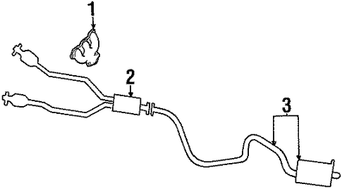 Thunderbird EXHAUST COMPONENTS