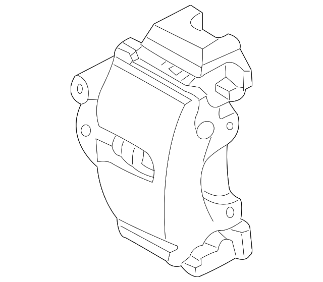 5055421 Деталь CALIPER, RIGHT