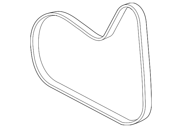 12581696 Деталь SERPENTINE BELT
