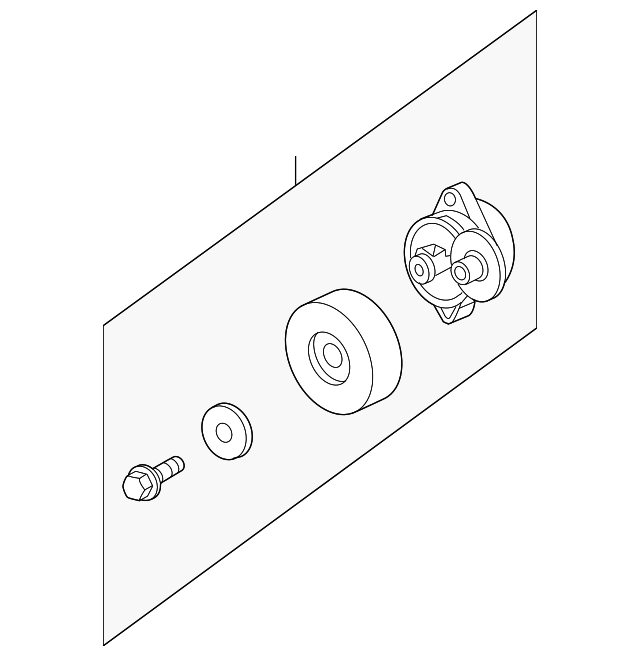 12634366 Деталь TENSIONER