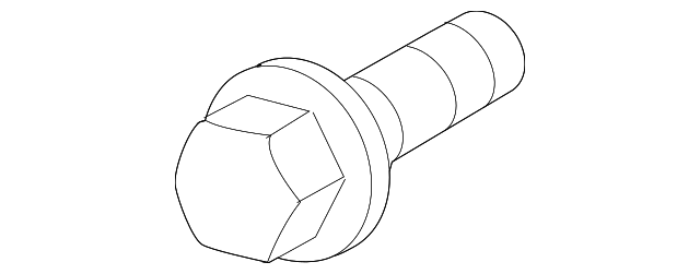 12582006 Деталь TENSION PULLEY BOLT