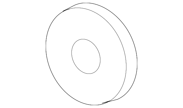 12582013 Деталь TENSION PULLEY WASHER