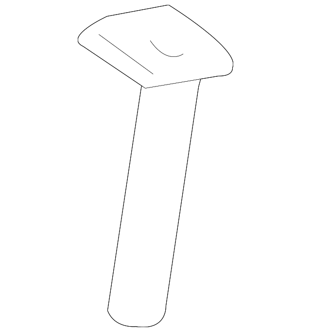 32007784 Деталь HEADREST GUIDE, RIGHT