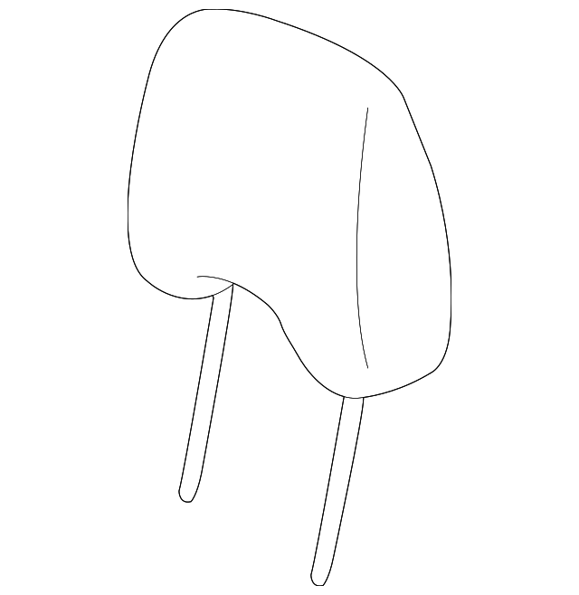 32009827 Деталь HEADREST, LEFT