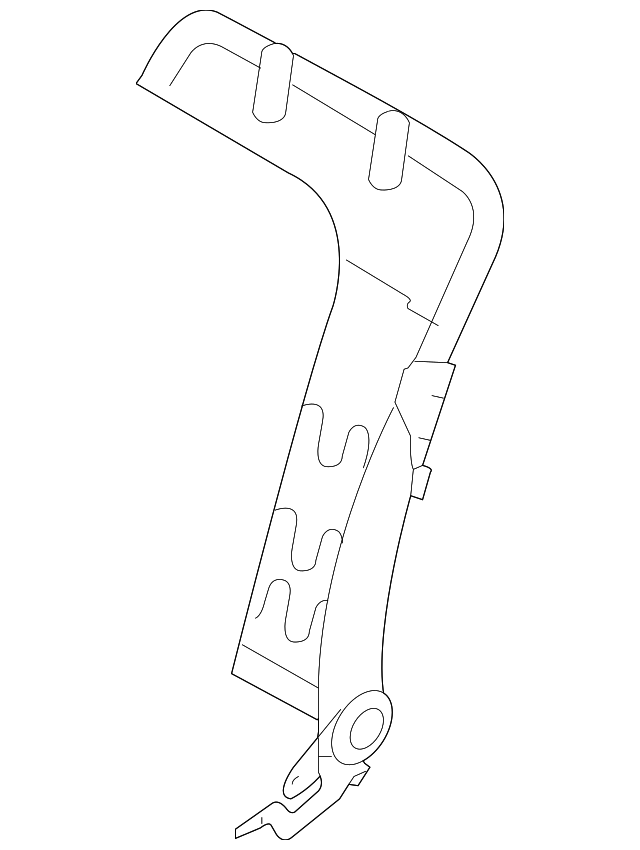 32009828 Деталь SEAT BACK FRAME, RIGHT