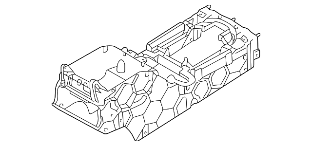 FJZ500060 Деталь CONSOLE BODY
