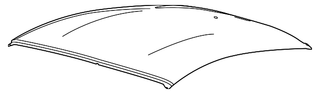FR3Z-6350202-A Деталь ROOF PANEL