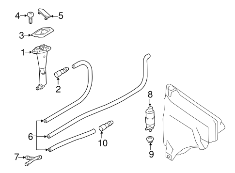 Cayenne WASHER COMPONENTS