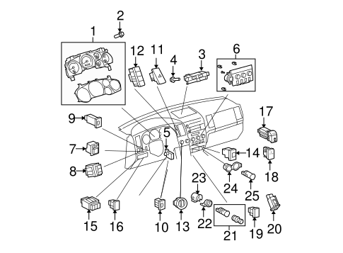 HVAC/AUTOMATIC TEMPERATURE CONTROLS for 2013 Toyota Tundra #2