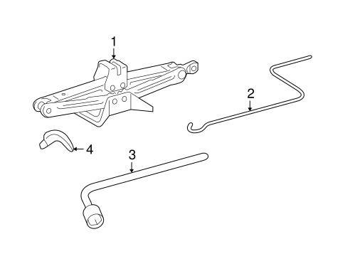 BODY/JACK & COMPONENTS for 2013 Toyota Venza #1