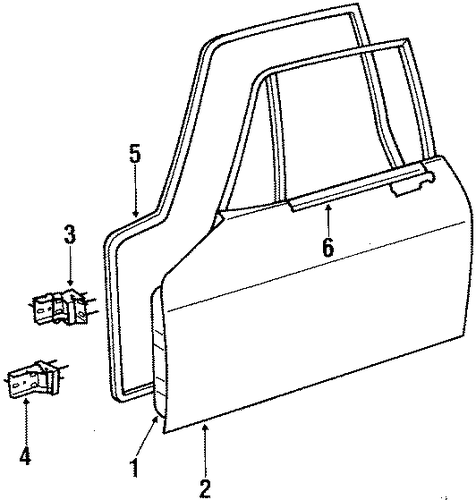 XJS DOOR & COMPONENTS