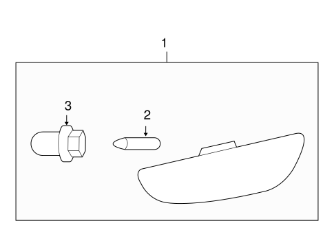 Vue SIDE MARKER LAMPS