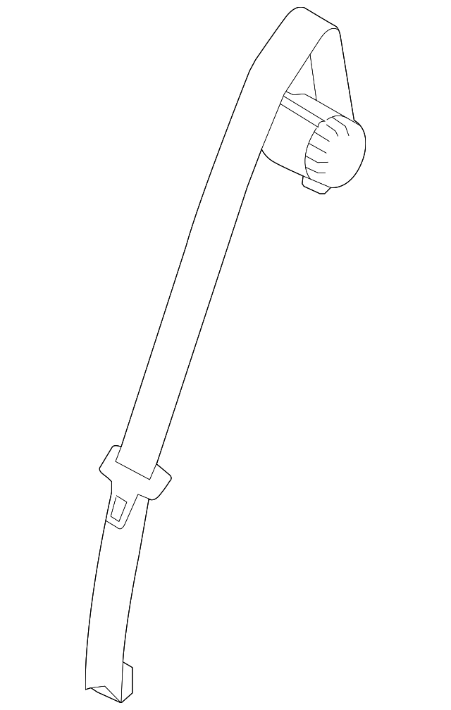 LR079163 Деталь CENTER SEAT BELT