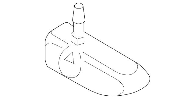 997-561-956-00 Деталь AIR DEFLECTOR MOUNT, RIGHT