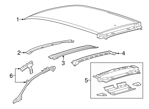 MKX ROOF & COMPONENTS