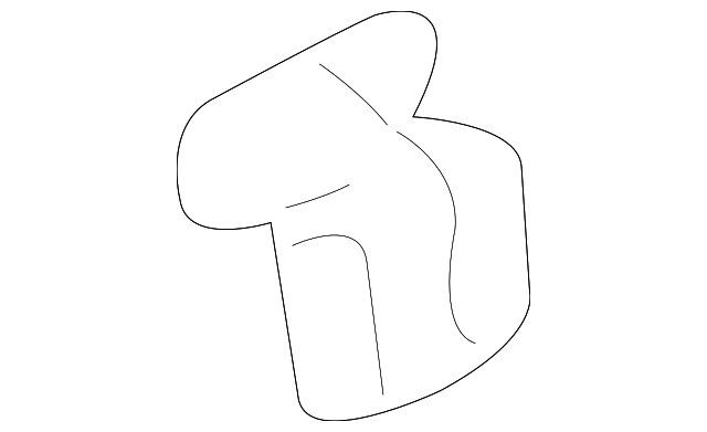 21019636 Деталь MOUNT BRACKET, RIGHT