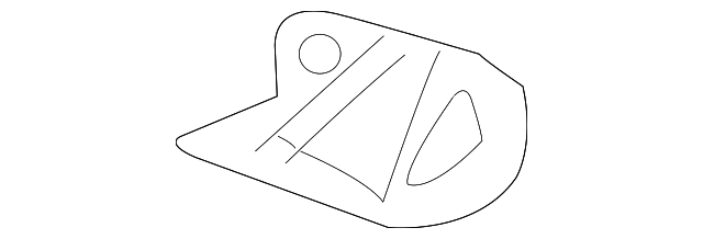 21018599 Деталь REAR FLOOR PAN SUPPORT, LEFT