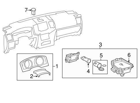 BODY/INSTRUMENT PANEL COMPONENTS for 2016 Toyota Land Cruiser #1