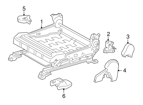 BODY/TRACKS & COMPONENTS for 2007 Toyota Tacoma #5