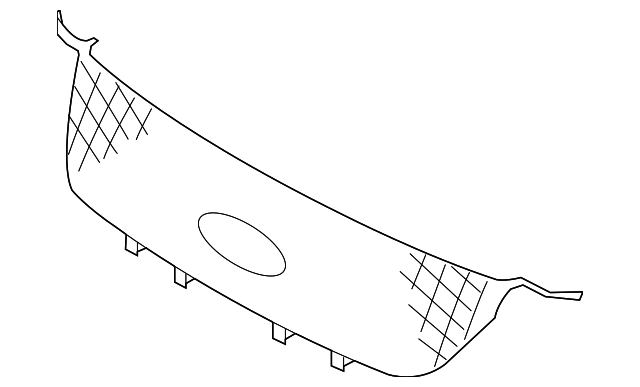 5F9Z-8200-AAA GRILLE ASSY