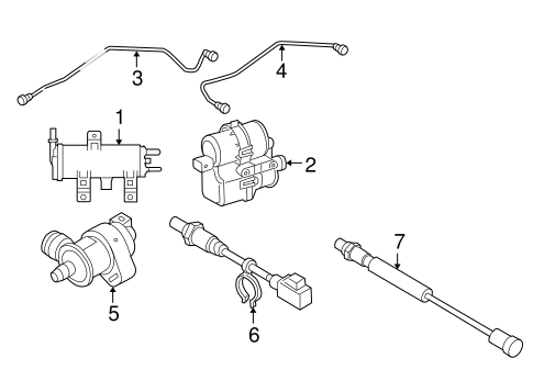 Emission Components for 2011 Volvo C70 #0