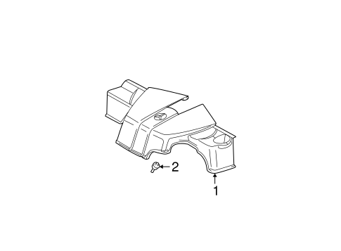 Engine Appearance Cover for 2001 Mercedes-Benz C 240 #0
