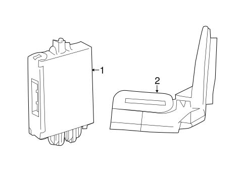 Anti-Theft Components for 2018 Toyota Tacoma #0