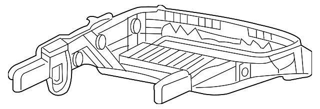 3F2Z17113C02BA Деталь REAR BODY PANEL
