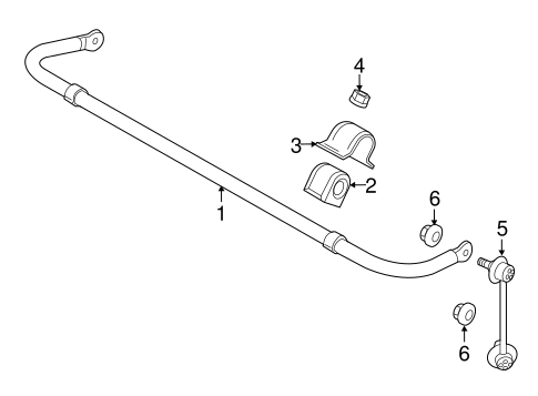 Stabilizer Bar & Components for 2013 Mazda CX-5 #0