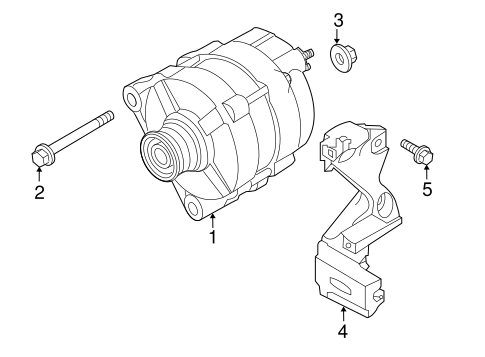 Electrical/Alternator for 2014 Nissan Versa #1