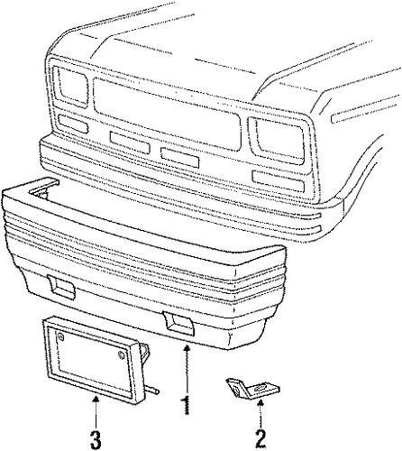Ranger BUMPER ASSEMBLY