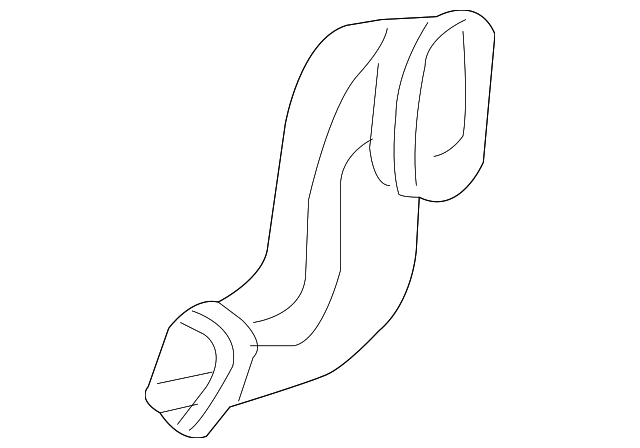 997-572-768-01 Деталь OUTER DUCT, RIGHT