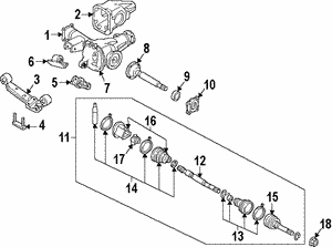 Axle Shaft Seal Axle Shaft Seal