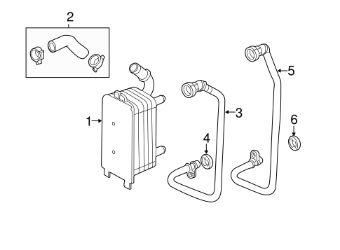 Range Rover Evoque TRANS OIL COOLER 3