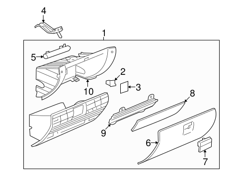Vue GLOVE BOX