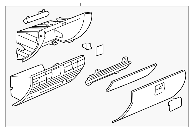 96837505 Деталь GLOVE BOX