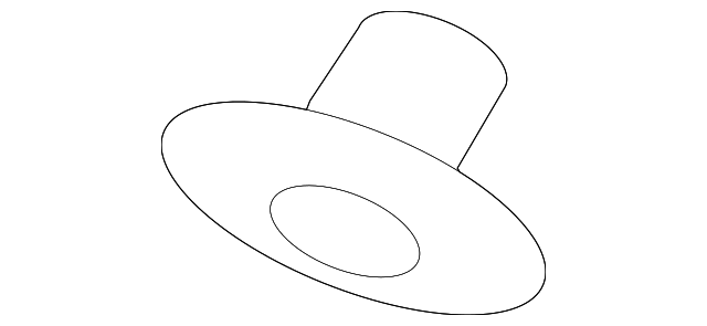 C2P10736 Деталь TAIL LAMP ASSY NUT, LEFT