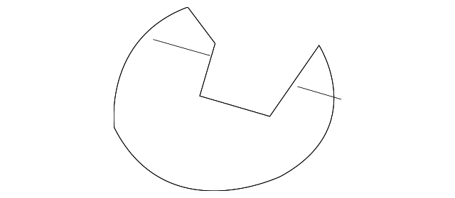 10371576 Деталь SUNSHADE COVER, LEFT