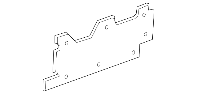 CK4Z-6142410-F Деталь ROOF TRIM, RIGHT