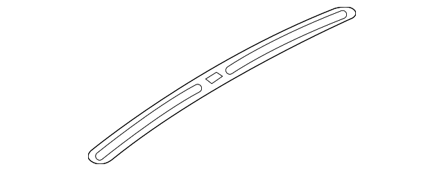 AE5Z-54044E82-BB Деталь DEFROSTER GRILLE